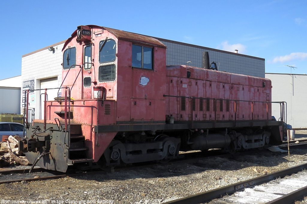 Switcher in the Leetsdale Industrial Park